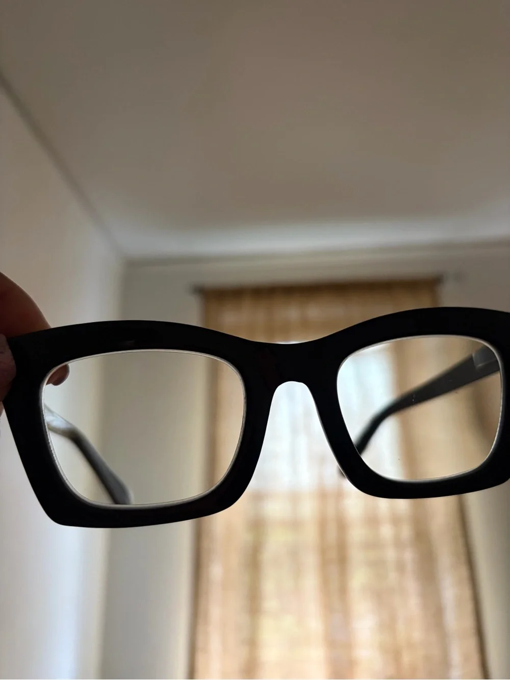 Black Rectangular reading glasses 1.75